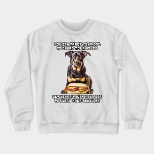 Guardian Dog Dog memes Sandwich Dog Owner apparel Funny Dog Crewneck Sweatshirt